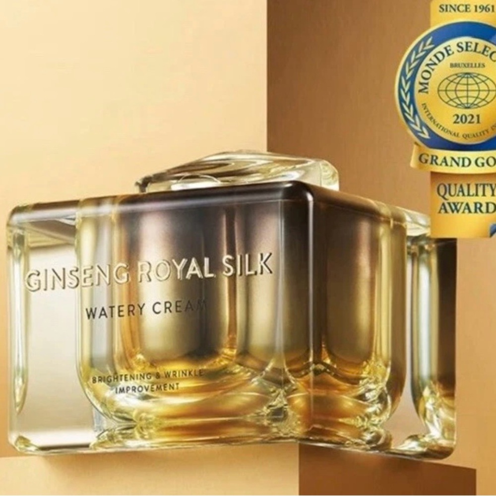 Ginseng Gold Silk Watery Cream | Hidratante & Anti-Aging 2.5 Oz